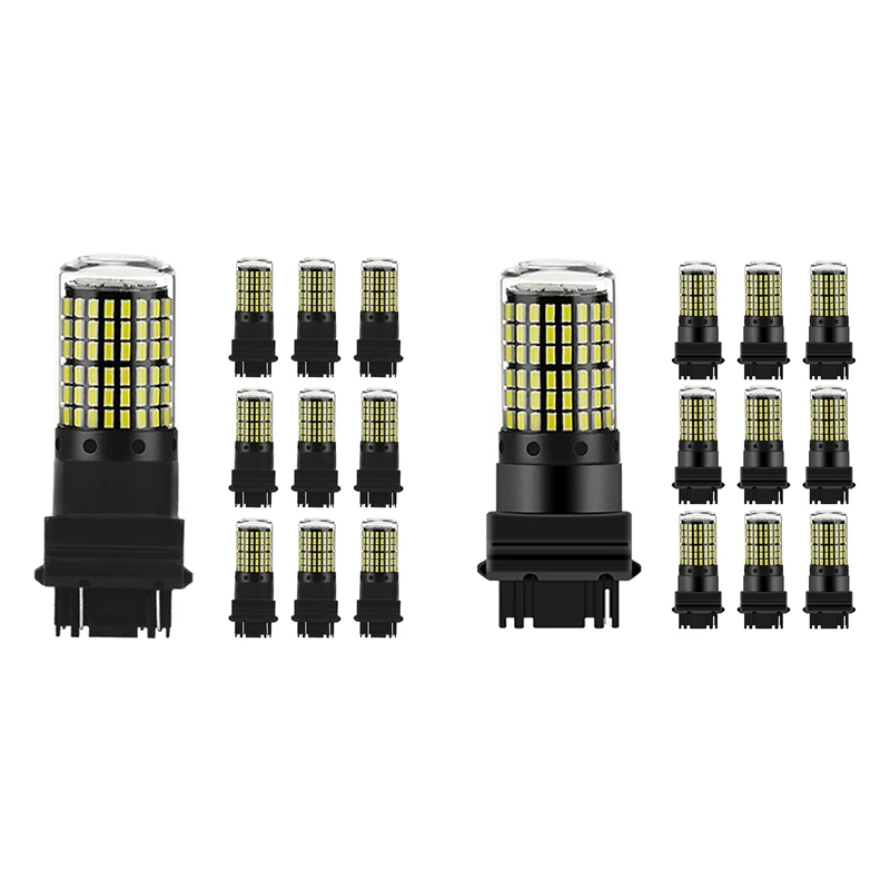 

10Pcs LED Bulbs LED Canbus Lamp High Power No Error Free Car Reverse Light Turn Brake Lamp