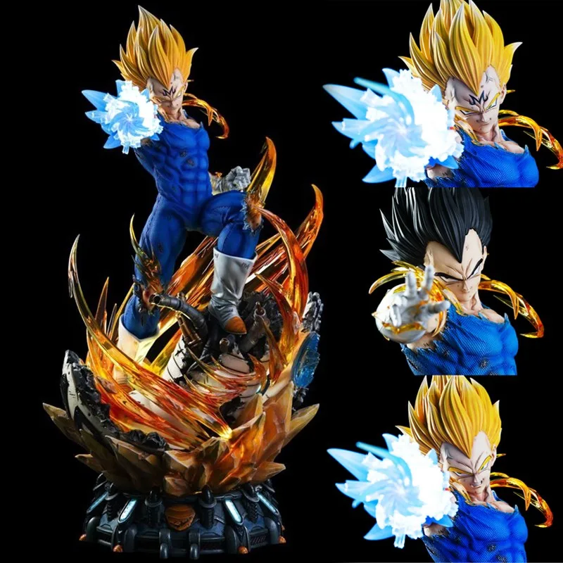 

42cm Dragon Ball Anime Figure Vegeta IV FigureSuper Saiyan Manga Statue LX Super Big GK Action Figure Pvc Model Collection Toys