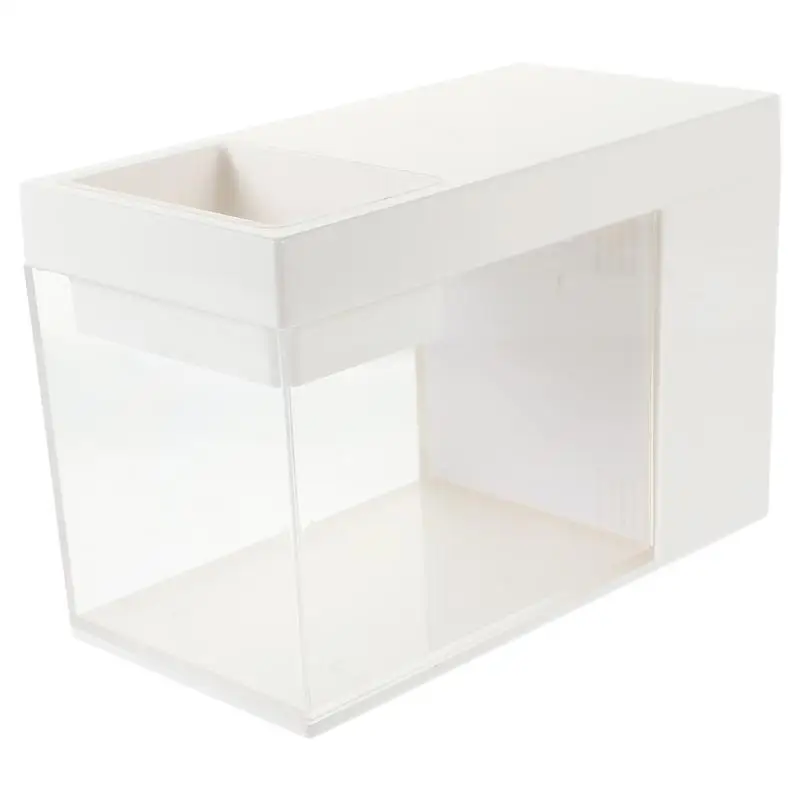 

Acrylic Betta Fish Tank Desktop Small Fish Tank Aquarium Mini Table Decoration Aquarium Hatchery