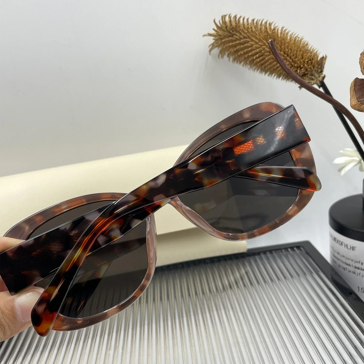 TAORED 2025 Женские солнцезащитные очки бабочка из ацетата