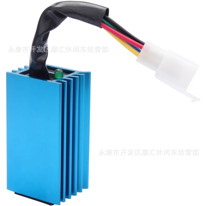 Четырехколесный мотоцикл Scrambling motorcycleATVBeach Modification50CC-125CCBlue пятиконтактный