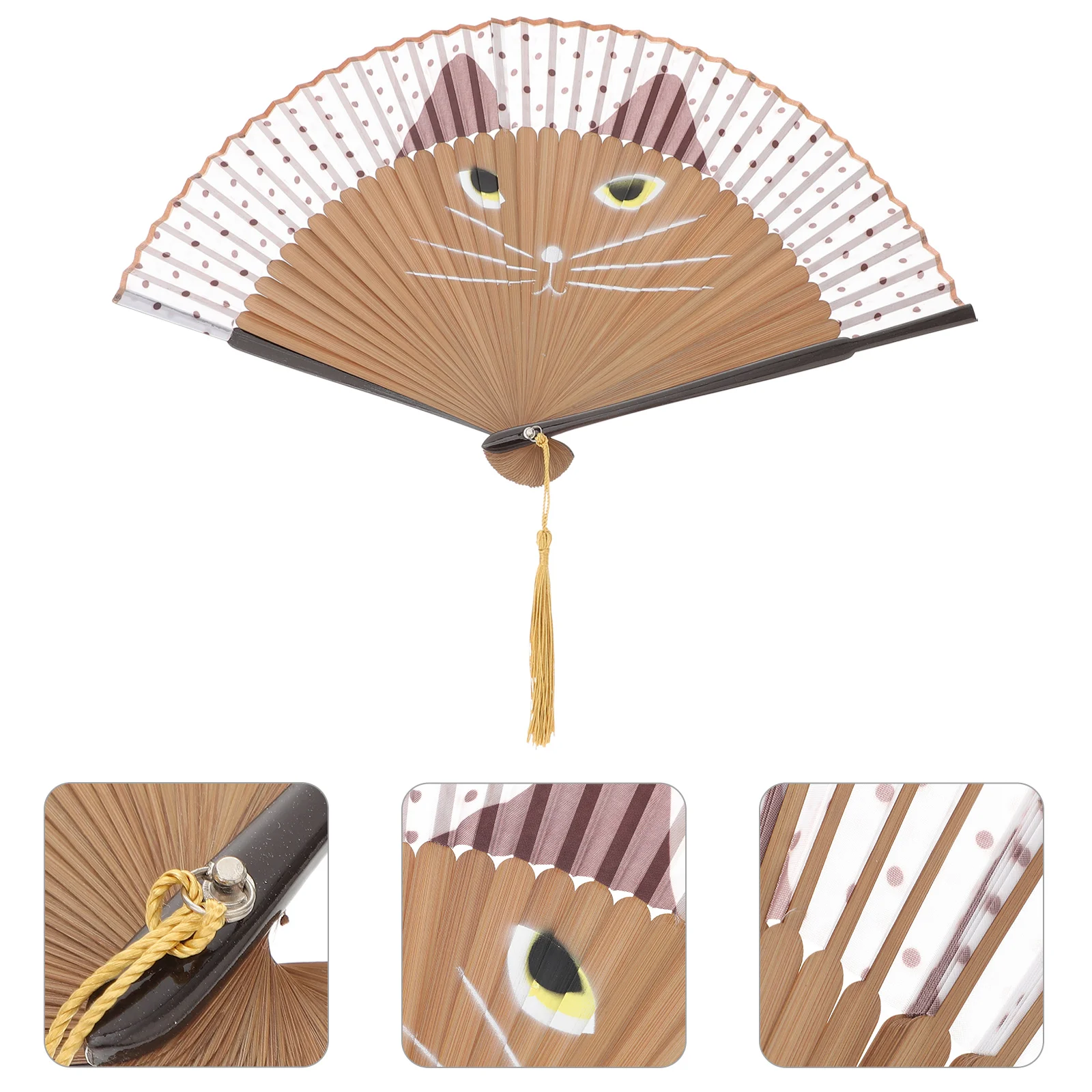 

Folding Fan Handheld Fan Folding Fans Hand Fan Women Hand Fans Women Grace Folding Fan Tassel