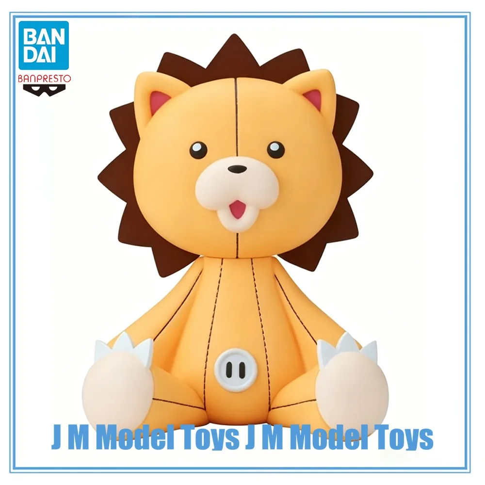 Фото 【JM】100% Оригинальная фигурка Bandai Spirits Sofubi в наличии: Модель Кон из Bleach, коллекционная серия, игрушка-модель, аниме-фигурка №1