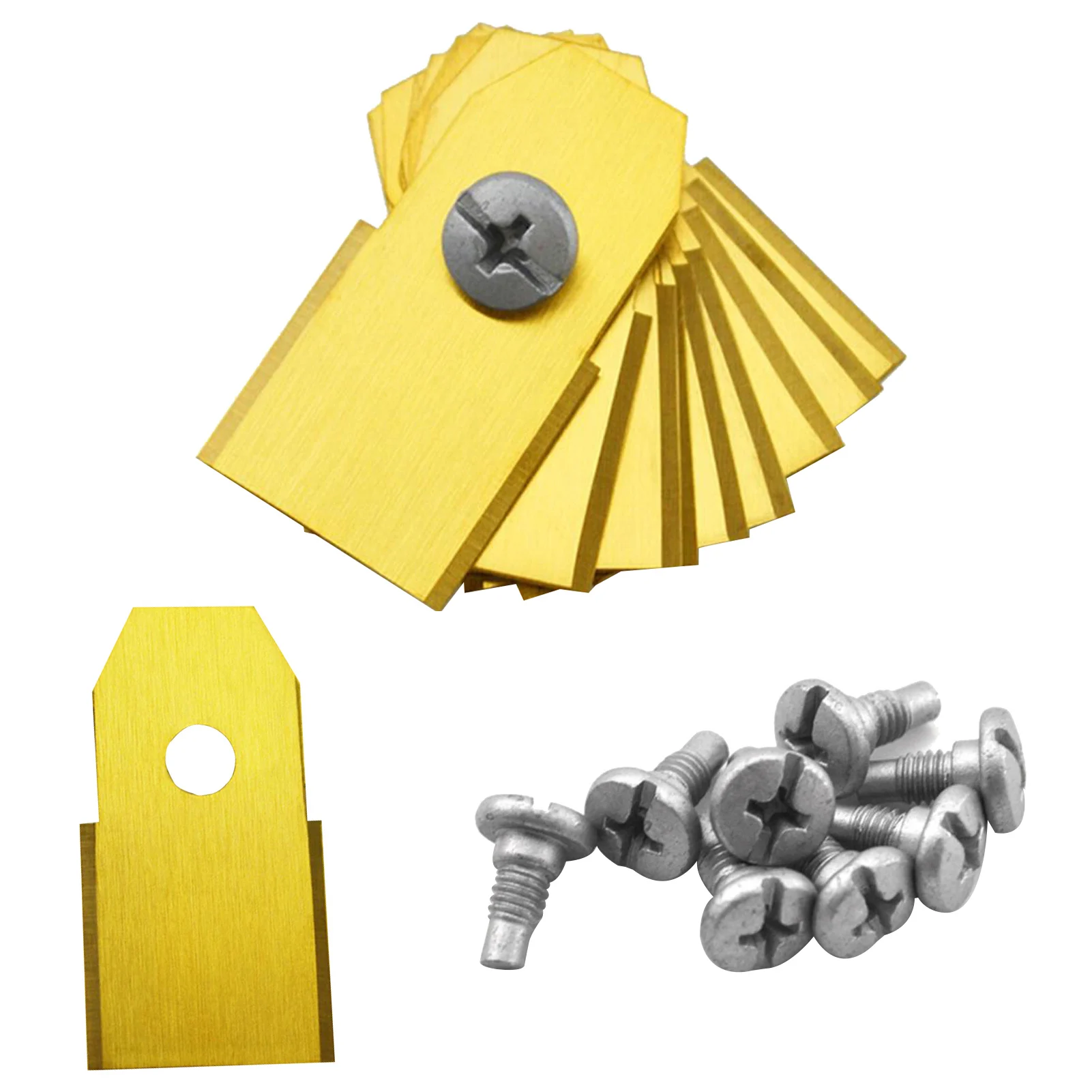 

30PCS Trimmer Blade Lawn Mower Grass Replacement Trimmer Cutter Piece For Husqvarna Automower Robotic Lawnmower Garden Tools
