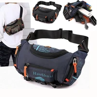 quality nylon mens belt fanny pack shoulder messenger bag large capacity travel bum sling chest waist bags new