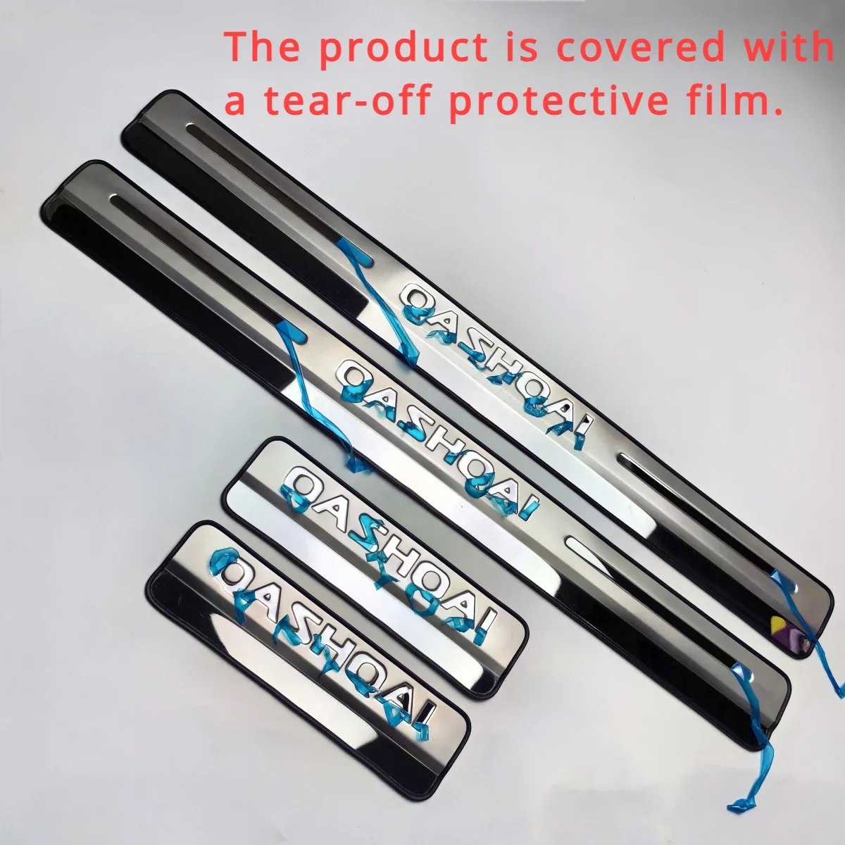 

For Nissan Qashqai J10 J11 2007-2013 2014-2019 Door Sill Scuff Plate Stainless Steel Door Sills Pedal Car Styling Sticker