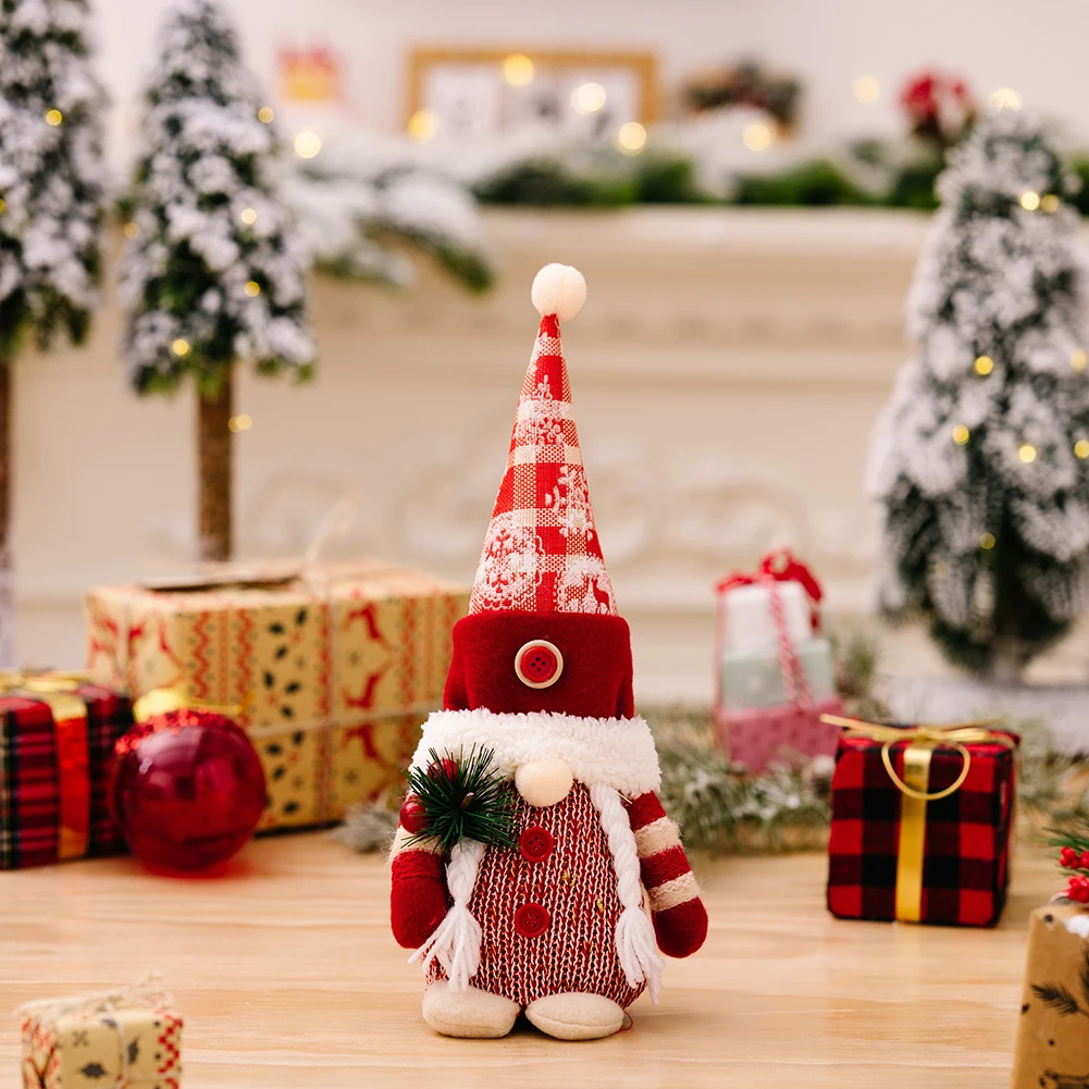 

Украшение, рождественские книжные полки для кукол гном, Рождественское украшение из ткани эльфа, Безликие куклы, подарки для камина, гном на удачу