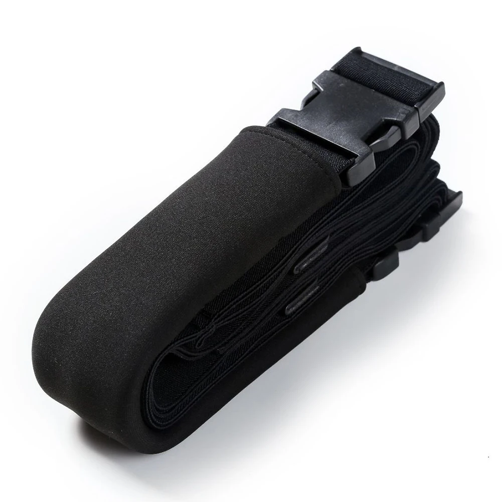 

Спортивный ремень с регулируемой длиной для йоги, танцев, фитнеса с пряжкой, портативные разрезы ног, эластичный пресс-бандаж, тренировочны...