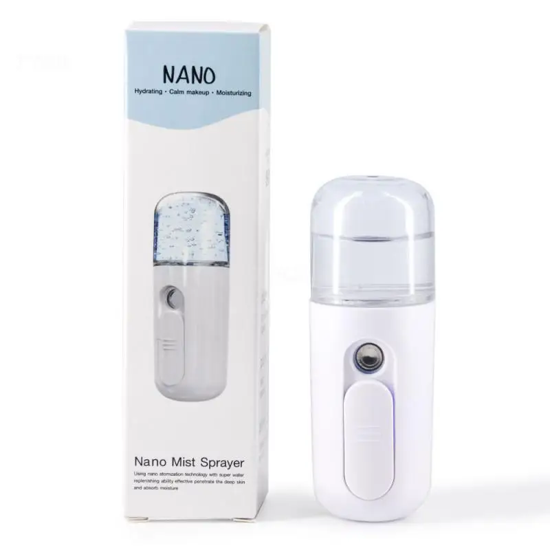 

Portable Nano Mist Sprayer Mini Face Spray Moisturizing Facial Body Nebulizer Steamer Cold Spray Machine Skin Care
