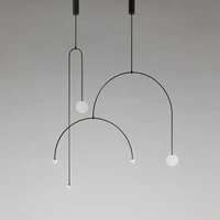 post modern iron led pendant lights hanging lamps for dining room lamp living room decor designer pendant lamp kitchen fixtures
