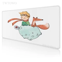 the little prince mouse pad gamer hd large mouse mat keyboard pad natural rubber carpet office gamer table mat desktop mouse pad