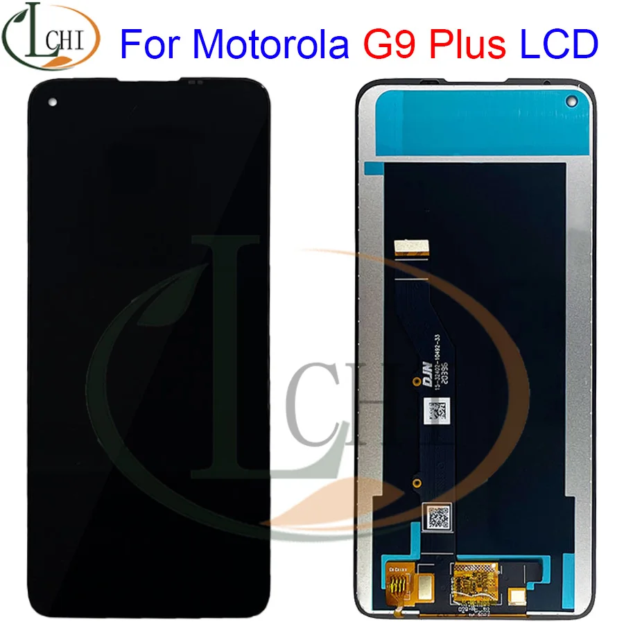 

6.81" Original For Motorola Moto G9 Plus LCD Display Touch Screen Sensor Panel Digiziter Assembly For Moto G9 Plus With Frame