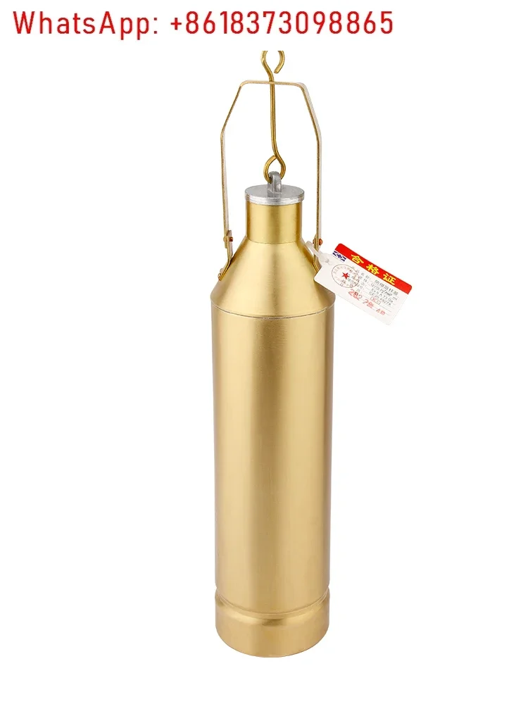 Медный бочонок для отбора проб Нижний пробоотборник Пробоотборник из