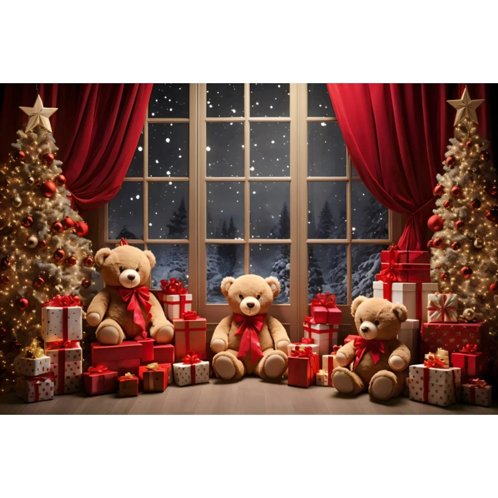 Рождественский фон для фотосессии Andralyn