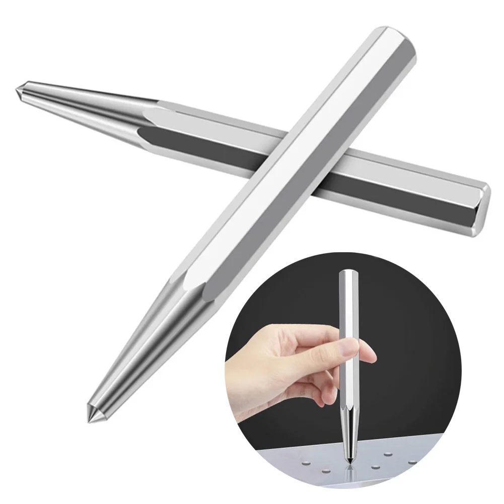 

Super Strong Automatic Centre Punch High Elasticity Anti Slip Knurling Handle Steel Metal Drill Tool For Fitter Plate Marking