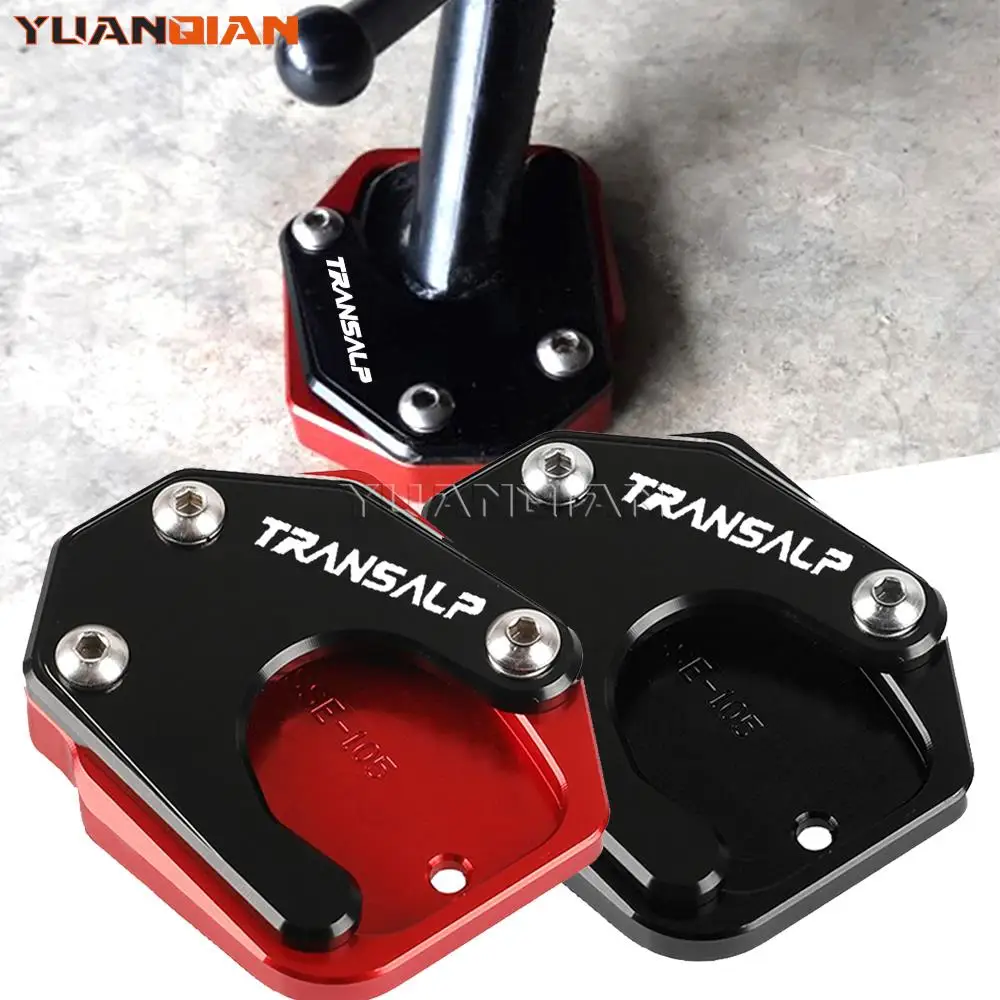 

FOR Honda XL600V Transalp 2000-2007 XL700V Transalp 2008-2013 2012 CNC Side Stand Enlarger Kickstand Enlarge Plate Extension Pad