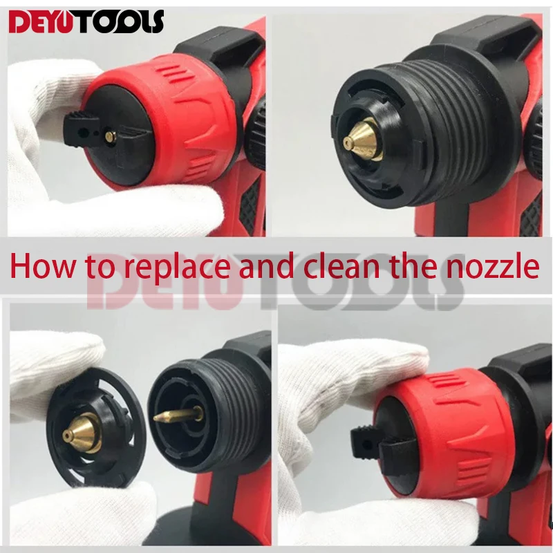 Электрический распылитель краски 800 мл бутылка большой емкости съемный