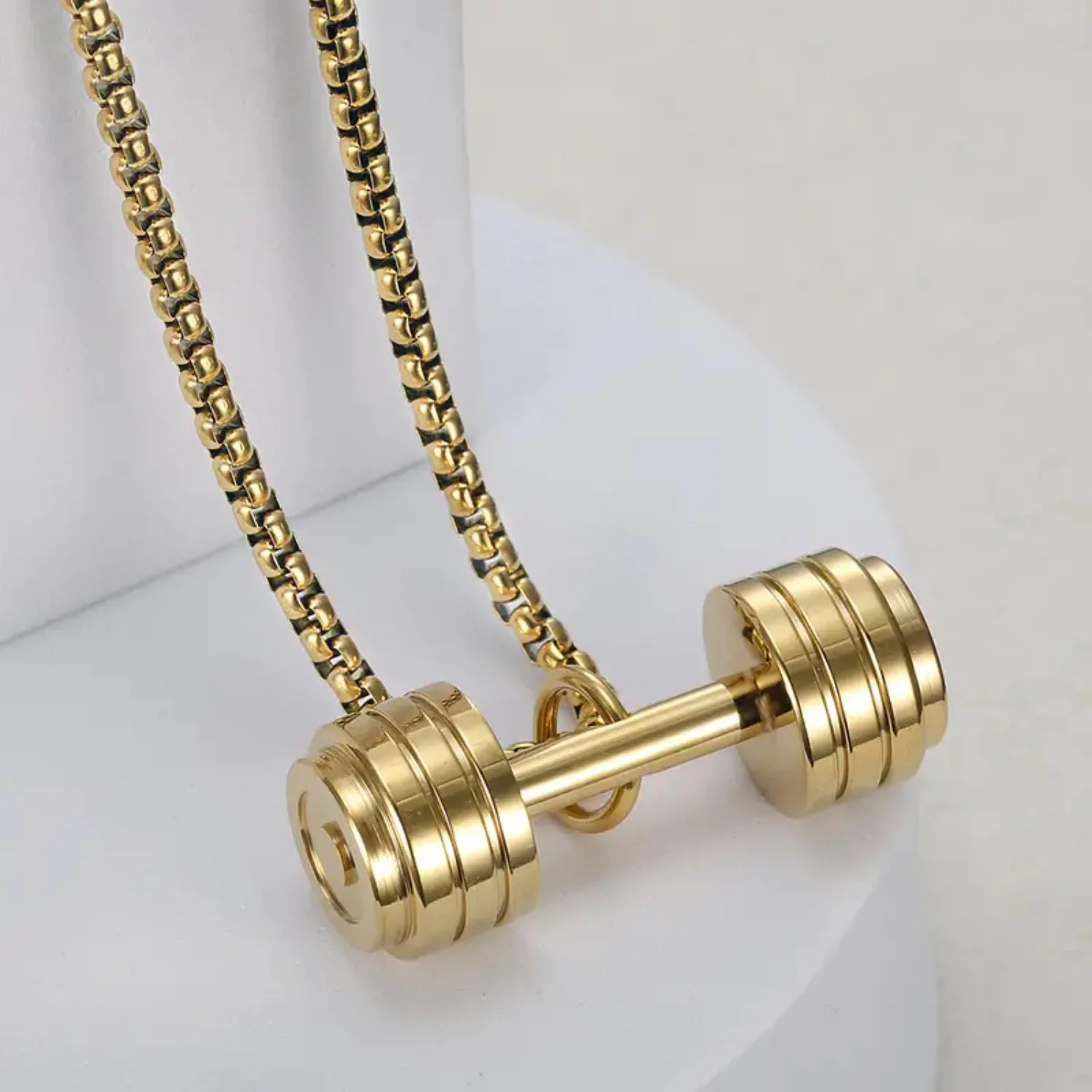 Мужская модель из нержавеющей стали-Уникальный дизайн для фитнеса