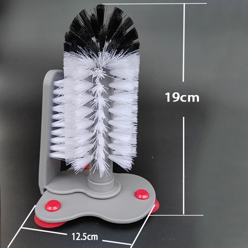 Двухсторонний очиститель стекла щетка для раковины присоска кухонные