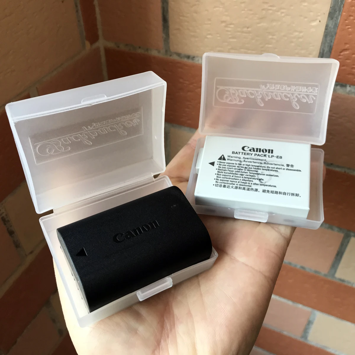 Защитный жесткий пластиковый чехол для аккумулятора камеры коробка хранения