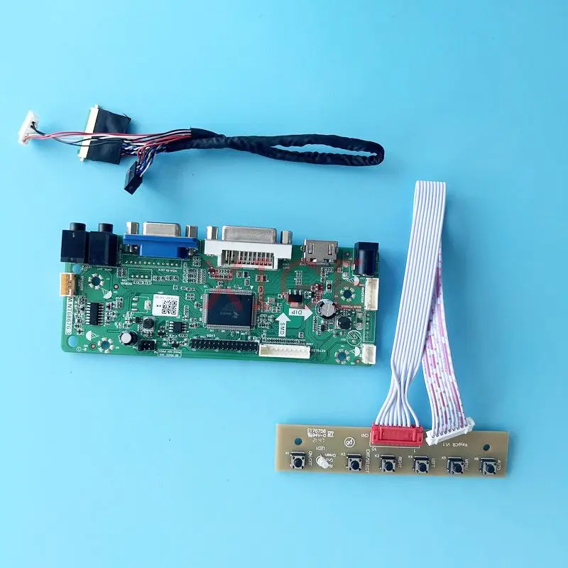 Плата контроллера для LP125WH2 B125XW01 B125XW02, дисплей для ноутбука 1366*768 LVDS 40 Pin HDMI-совместимый Комплект «сделай сам» VGA DVI аудио 12,5