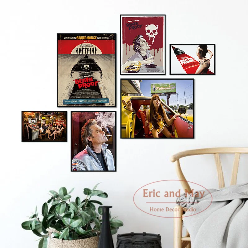 

Постеры и принты на стену с защитой от смерти, винтажные декоративные картинки для домашнего декора