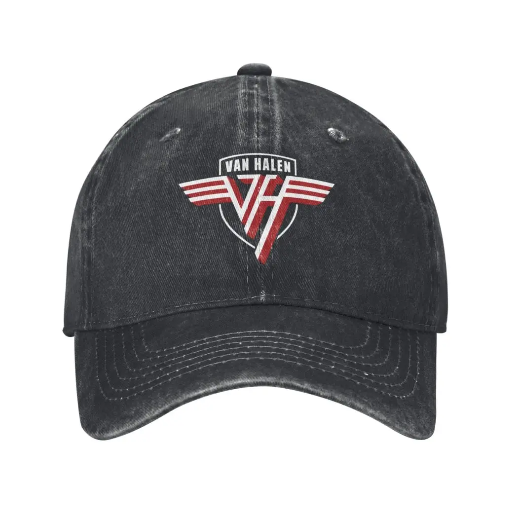 NEW Van Halen Hats Hip Hop Hat Cotton Baseball Cap Custom Regulowana czapka typu Trucker dla mężczyzn i kobiet