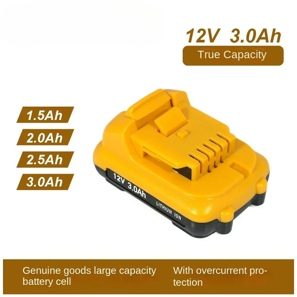 Фото SU Замените аккумулятор для аккумуляторной дрели Dewalt 12V3.0Ah DCB120 №2