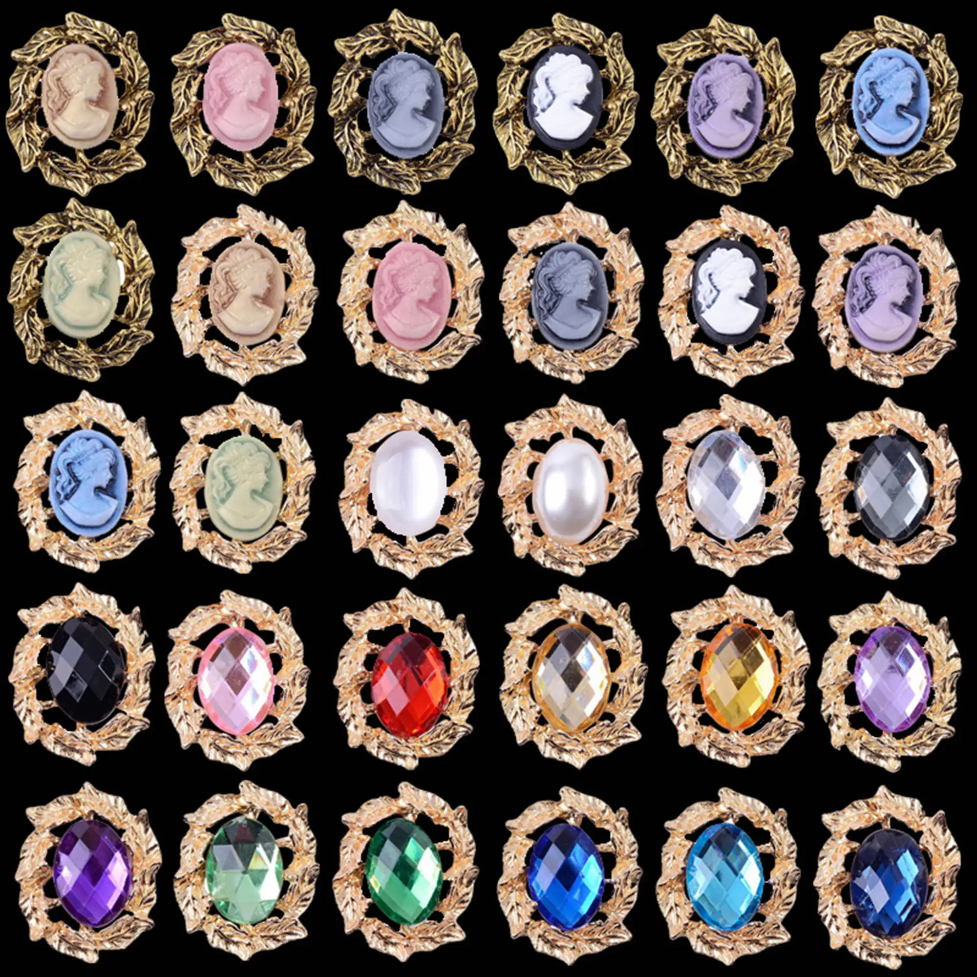 

10 PCS/lot New alloy feather flower-shaped diamond-encrusted crystal faceplate drill buckle diy bridal shoes bag accessories.