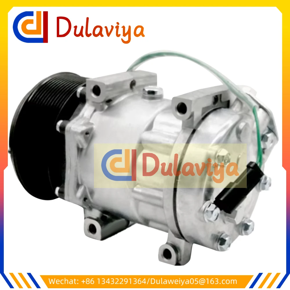 Автозапчасть SD7H15 компрессор переменного тока для экскаватора Caterpillar 320D 24 В SD7H156095