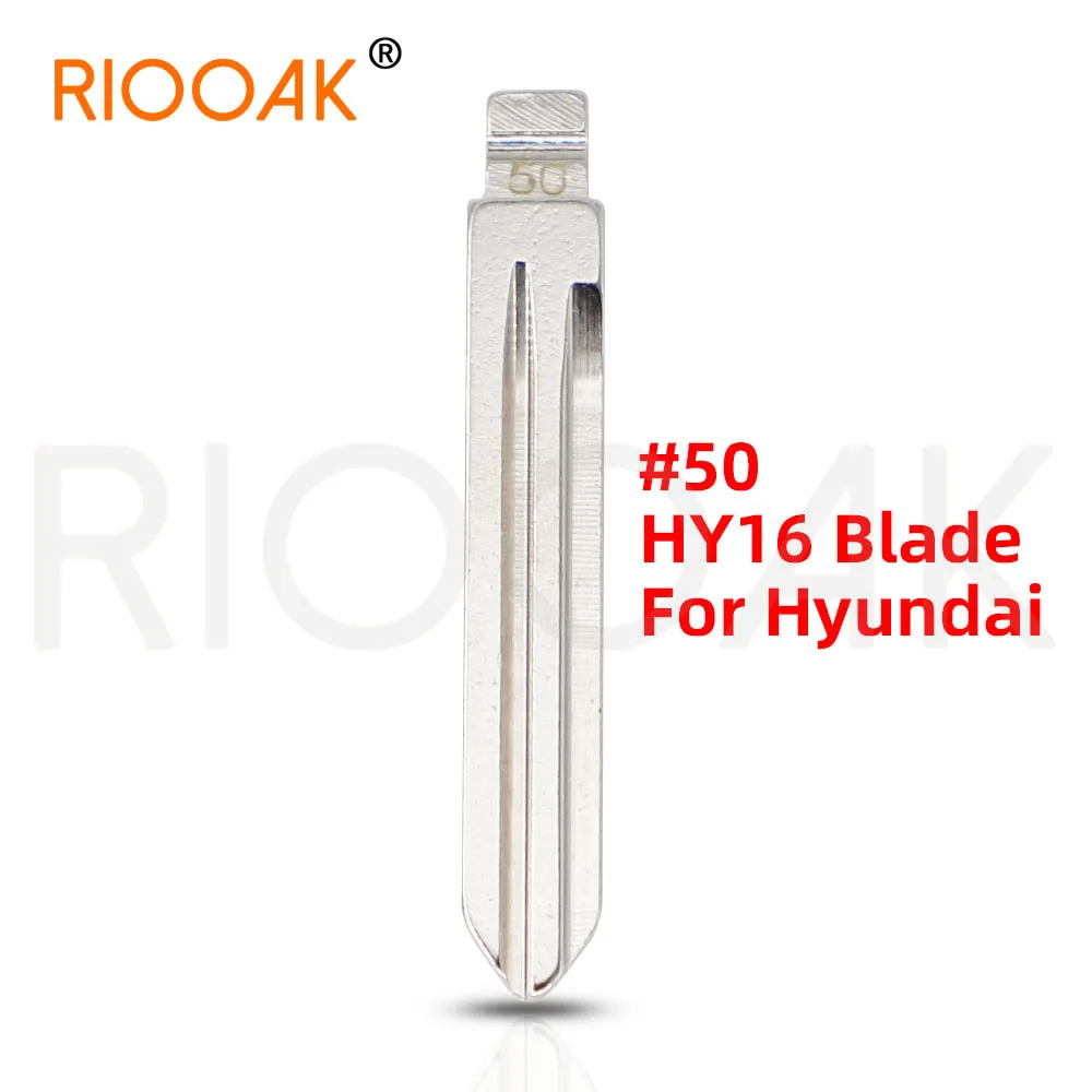

10шт50 # HYN14 HY16 Откидной пустой ключ Лезвие 50. # HYN14FH для Hyundai ACCENT ELANTRA Kia Key Blade для пультов KD keydiy xhorse VVDI