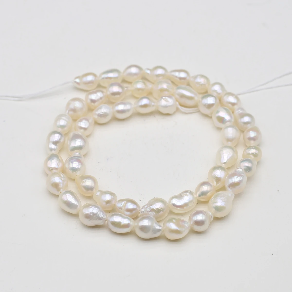 

Natural Freshwater Cultured Pearls Beads Confuse Loose Spacer Beads for Women Jewelry Making Elegant Bracelet DIY Necklace 36CM