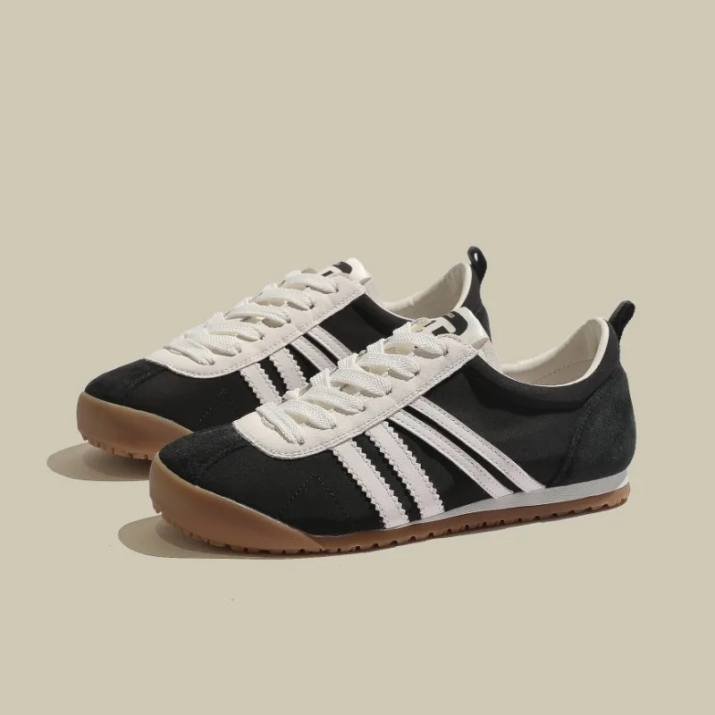 Модные женские вулканизированные туфли из кожи DeXun мягкие и гибкие