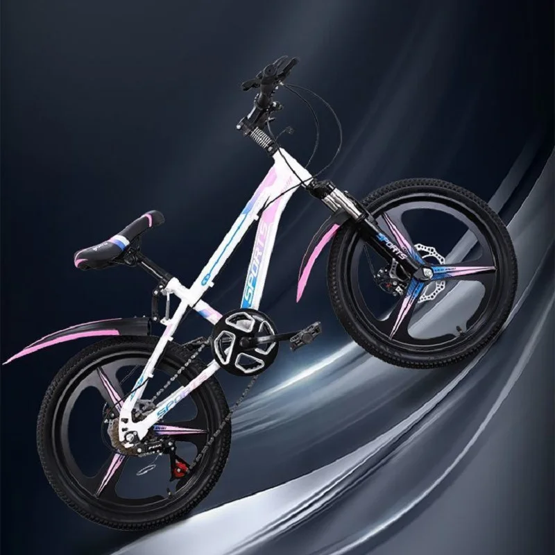 Children's Mountain Bike Luxury Version Single Speed Speed Change Adult Student Bike Children 8-12 Years Old/18-24 Inches 2023