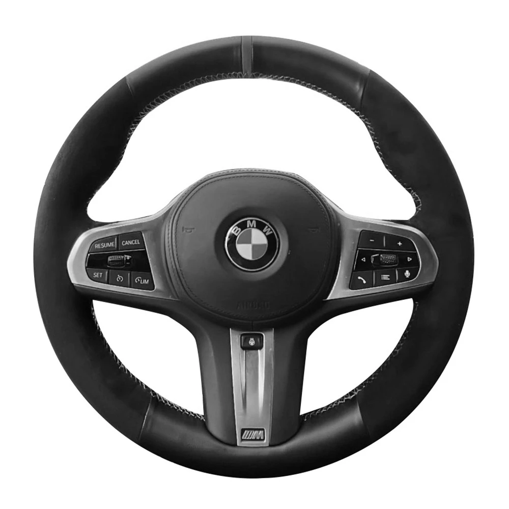 

Индивидуальная оплетка, замша для BMW M Sport G30 G31 G32 G20 G21 X3 G01 X4 G02 X5 G05 G14 G15 G16