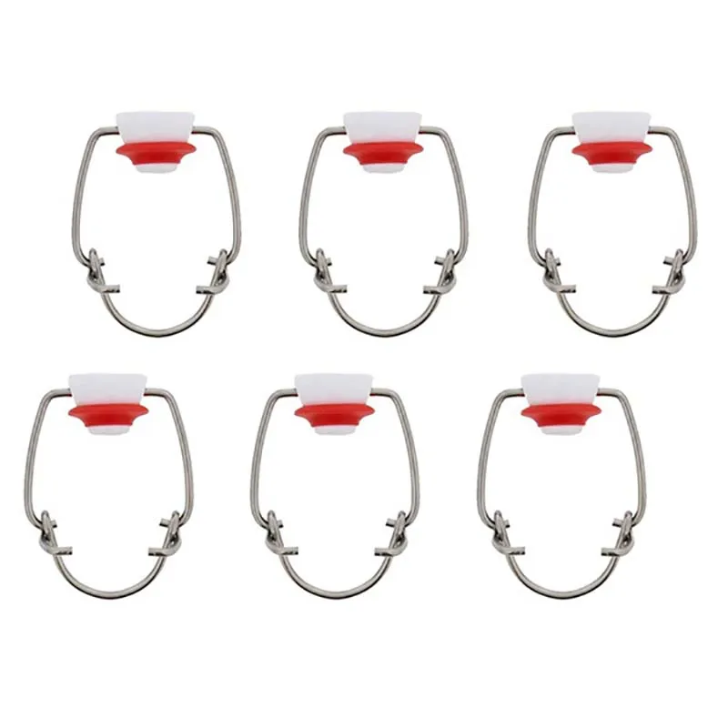 Swing Top Glass Bottle Caps Flip Beer Cap for Grolsch Style Soda Bottles Homebrewing 10Pcs | Дом и сад