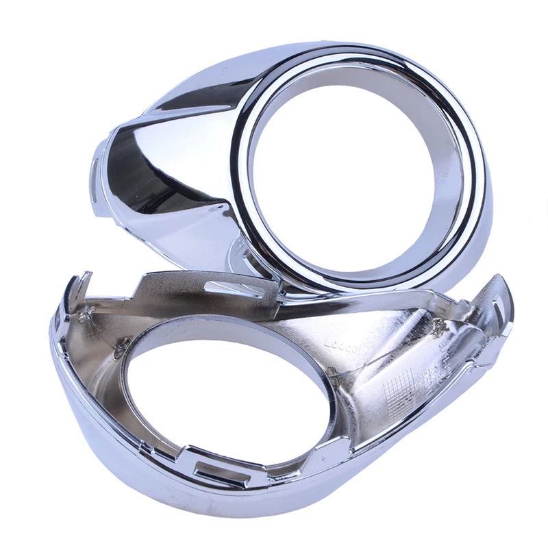 Хромированная рамка для противотуманной фары передний бампер нижняя решетка