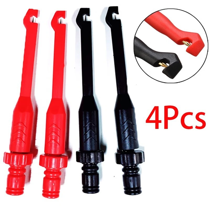 Cable Clips Piercing Test Clip 4Mm Banana Seat Heavy-Duty Insulation Probe Automotive With Back