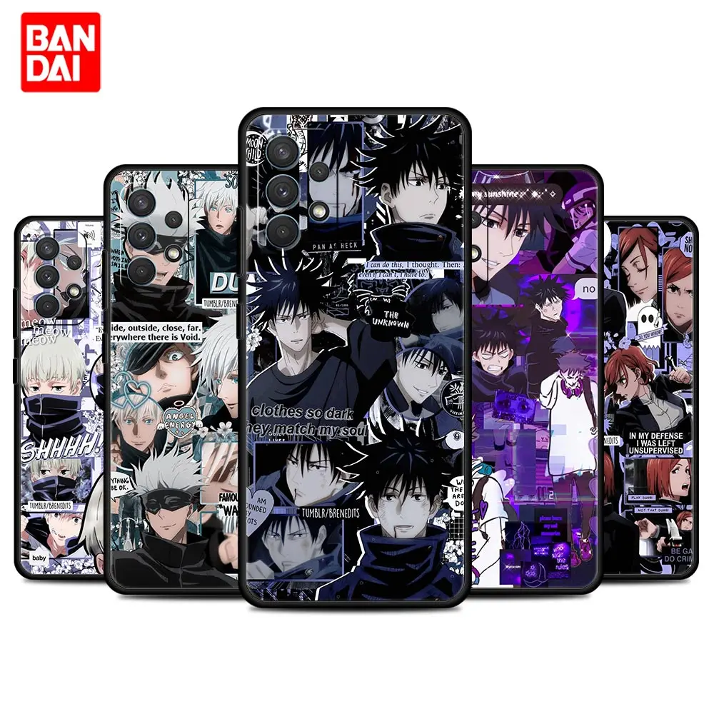 

Jujutsu Kaisen Characters Case for Samsung Galaxy A12 A52 S20 FE A51 A32 A21s S21 A50 A71 A02s A31 Plus Ultra Back Shell Cover