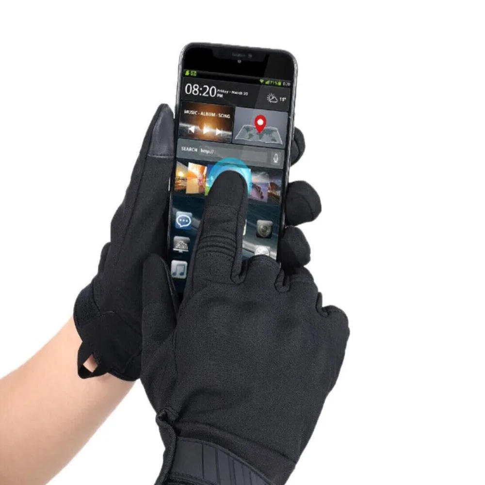 

Теплые мотоциклетные перчатки, износостойкие нейлоновые спортивные велосипедные перчатки для трюков, езды на велосипеде, водонепроницаемые и Нескользящие Тактические Боевые перчатки