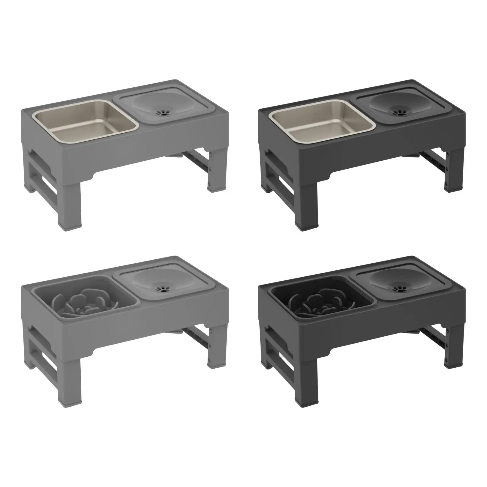 

Миска для собак, питьевая миска для кормления щенков с подставкой, кормушка для котят, миска для корма большого размера