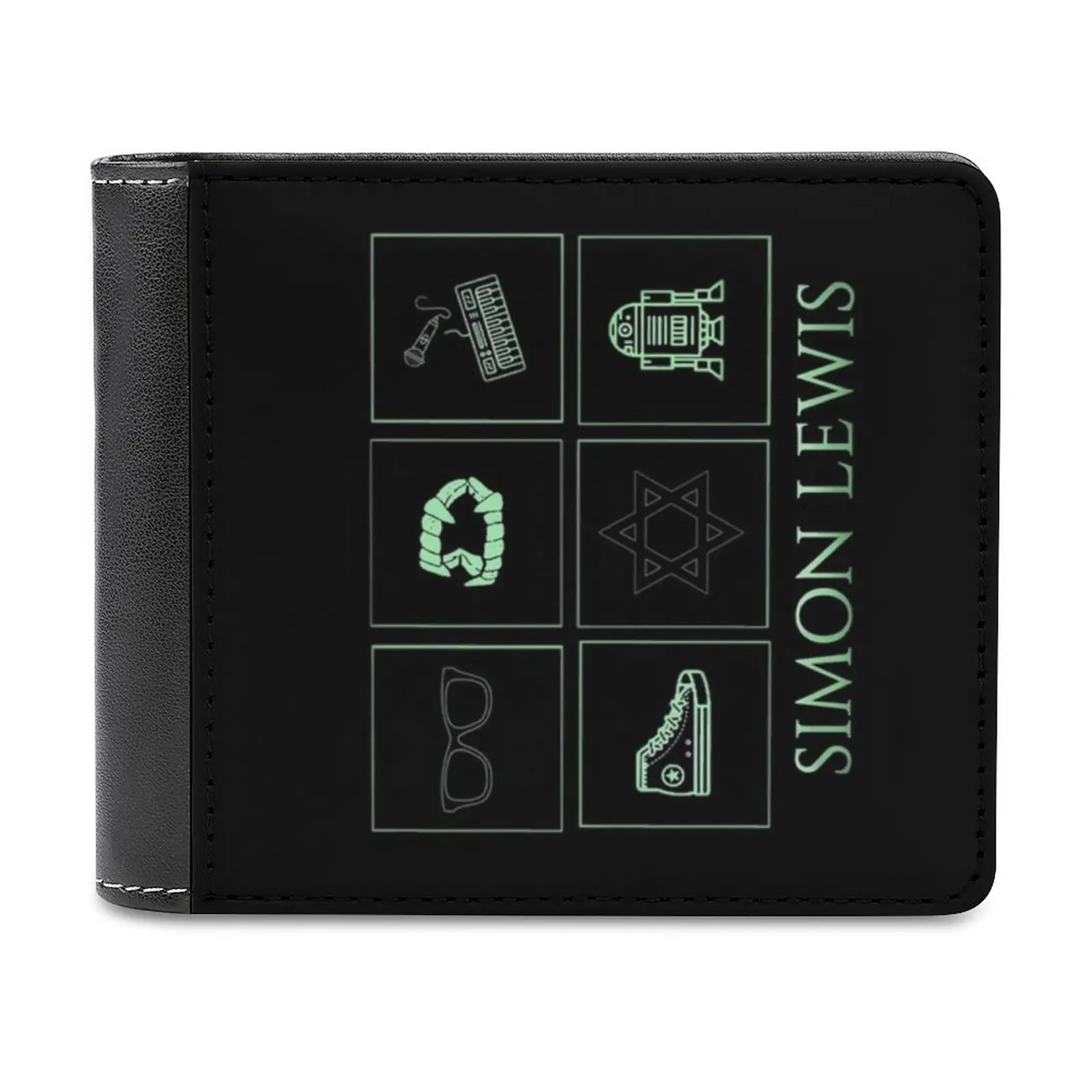 

Минималистичный Саймон Льюис Кожаный кошелек, мужской тонкий кошелек, бумажники для денег, сумочка для денег Shadowhunter Сезон 3