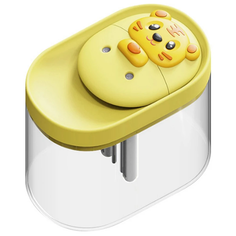 

1200Ml Small Cute Tiger Aroma Diffuser USB In-Line Dual-Jet Large-Capacity Office Air Humidifier Night Light Humidifier