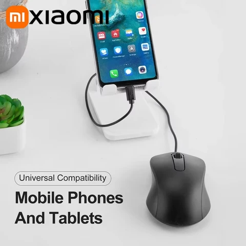 Беспроводная двухрежимная мышь Xiaomi Bluetooth 2,4G Type-C, перезаряжаемая, 1600 точек на дюйм, телефоны, планшеты, компьютеры, металлическое колесо прокрутки
