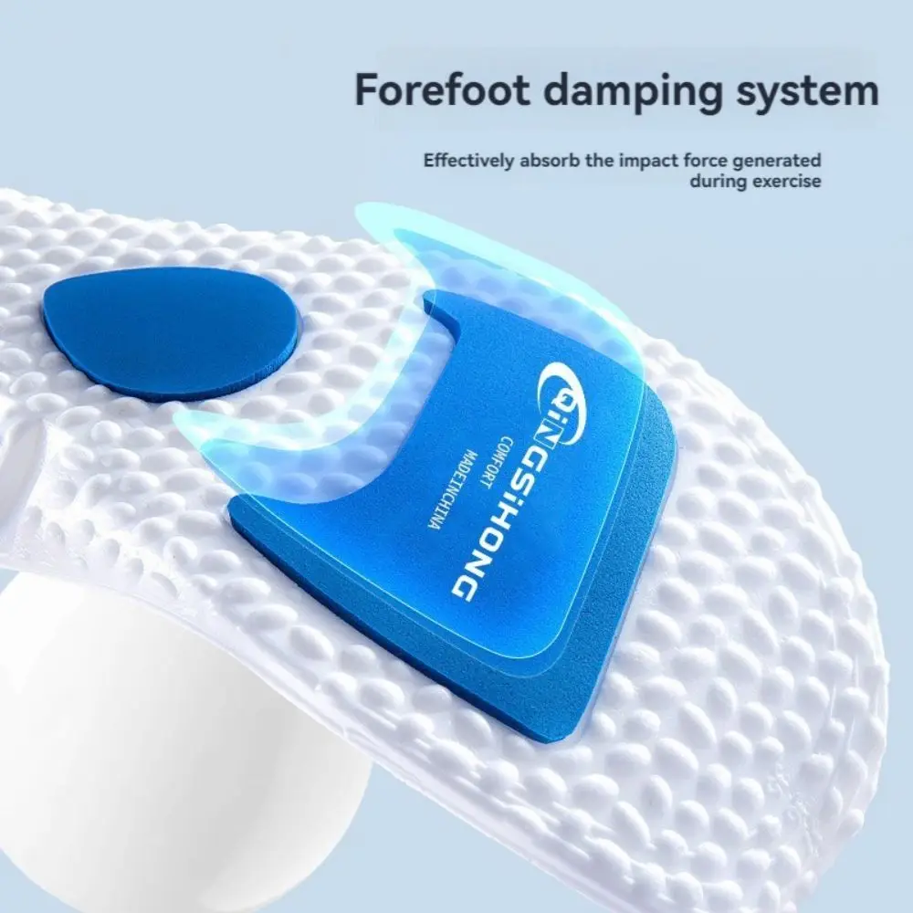 1 Пара Обновленных Спортивных Амортизирующих Стельок Из Пены С Эффектом Памяти