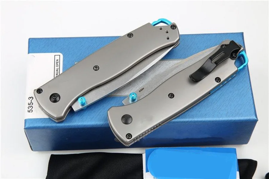 Карманный складной нож с бабочкой лезвие S30V рукоятка из углеродного