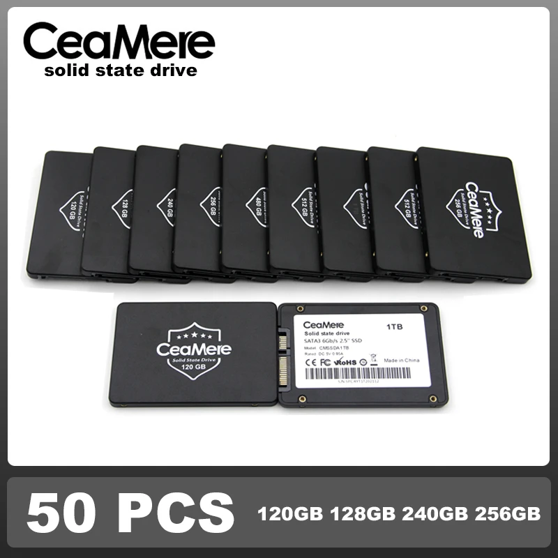 Внутренний твердотельный накопитель 120 ГБ 128 240 256 жесткий диск 512 SSD для ноутбука и
