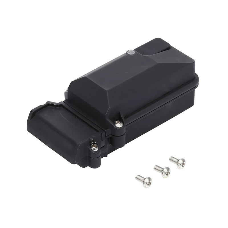

1PCS Plastic Waterproof RC Car Radio Device Receiver Box For 1/10 Axial SCX10 90046 D90 Traxxax TRX-4 RC Crawler Car