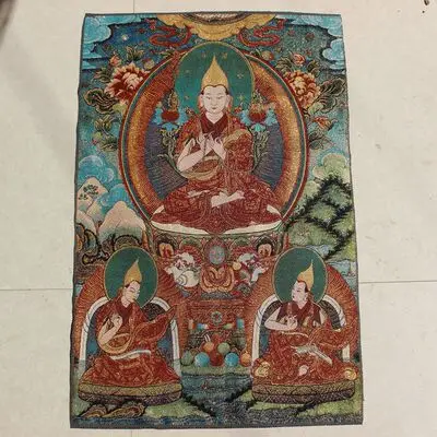

Exquisite Suzhou Embroidery Painting Tibetan Thangka Living Room Decoration Pendant