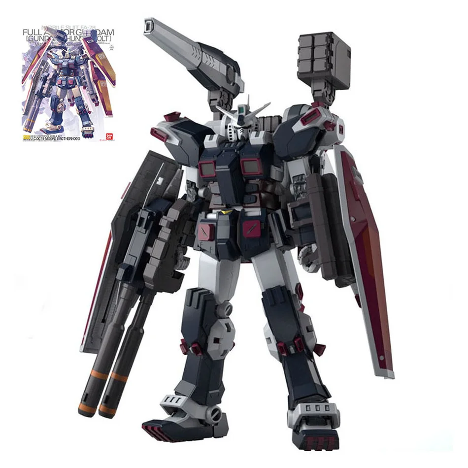 

BANDAI GUNDAM THUNDERBOLT MG 1/100 FA-78 Full Armor Model Kids Assembled Toy Robot Anime Action Figure Collections Gifts Ka Ver.